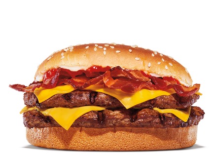 Burger King Bacon Menu - Bacon King