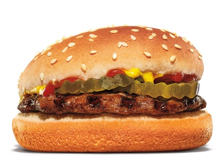 Burger King Beef Menu - Hamburger