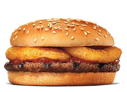 Burger King Beef Menu - Rodeo Burger