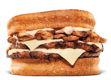 Burger King Beef Menu - Shroom n' Swiss Melt