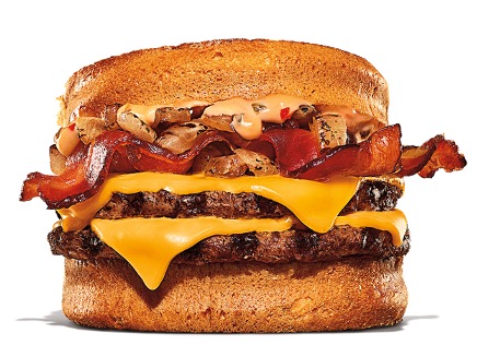 Burger King Beef Menu - Bacon Melt