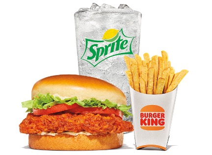 Burger King Fiery Royal Crispy Chicken Meals