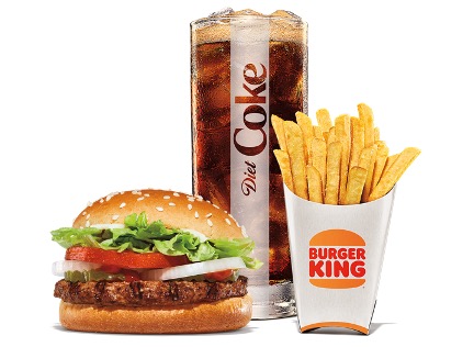 Burger King Whopper Jr Meals